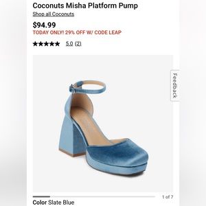 Coconuts misha platform pump